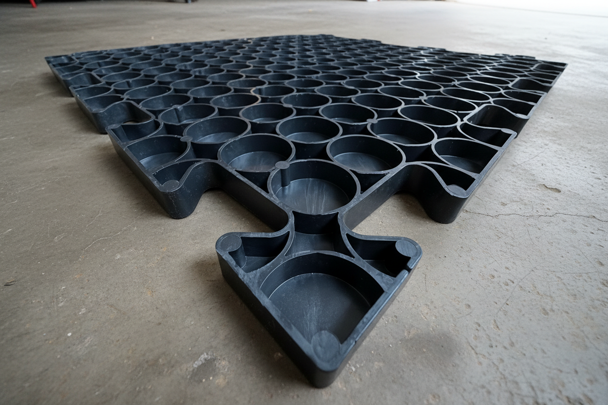 VALT PRO HD Garage Floor Tile made from 100% recycled plastic